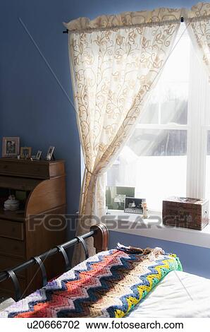 USA, Maine, Camden, bedroom View Large Photo Image Stock Image - USA, Maine, Camden, bedroom. Fotosearch