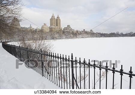 USA, New York City, Central Park in winter View Large Photo Image Picture - USA, New York City, Central Park in winter. Fotosearch