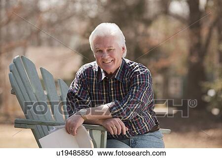 USA, Virginia, Richmond, portrait of senior man in adirondack chair View Large Photo Image Stock Image - USA, Virginia, Richmond, portrait of senior man in adirondack chair. Fotosearch