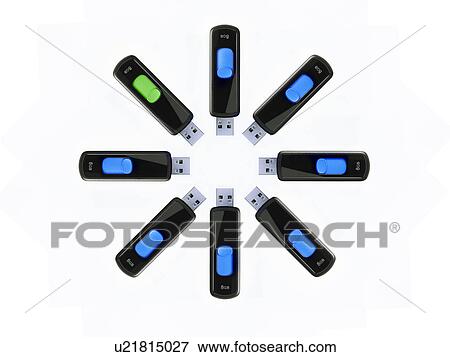 USB sticks on white background View Large Photo Image Stock Photo - USB sticks on white background. Fotosearch