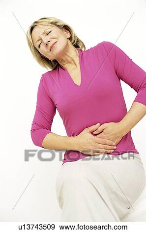 Stock Photo - Abdominal pain. Fotosearch
