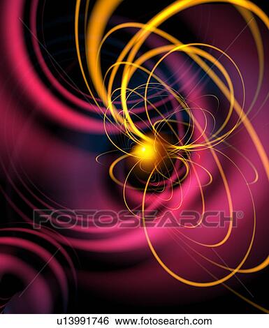 Stock Photograph - Abstract computer artwork. Fotosearch