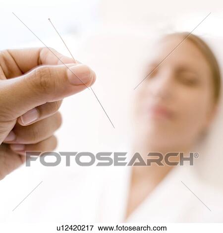 Acupuncture View Large Photo Image Stock Photo - Acupuncture. Fotosearch