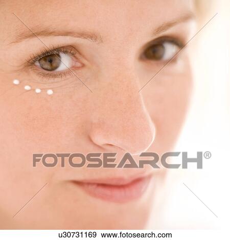 Stock Photo - Anti-wrinkle cream. Fotosearch