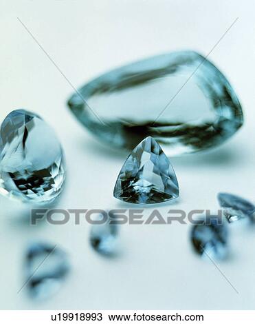 Aquamarine gems View Large Photo Image Stock Image - Aquamarine gems. Fotosearch