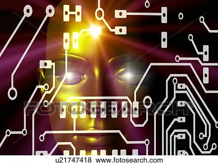 Artificial intelligence, artwork View Large Photo Image Stock Photo - Artificial intelligence, artwork. Fotosearch