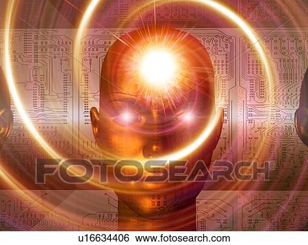 Artificial intelligence, artwork View Large Photo Image Stock Photograph - Artificial intelligence, artwork. Fotosearch