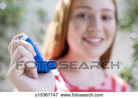 Stock Photo - Asthma inhaler. Fotosearch