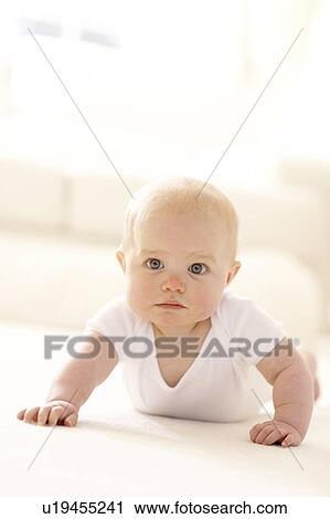 Baby crawling View Large Photo Image Stock Image - Baby crawling. Fotosearch