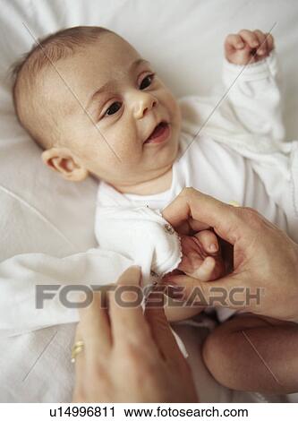 Stock Image - Baby girl. Fotosearch