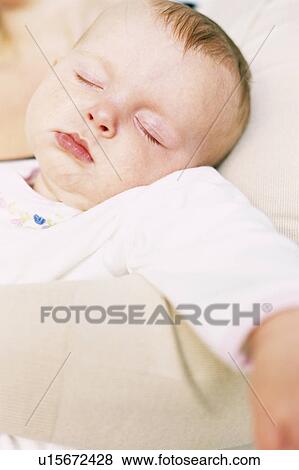 Baby sleeping View Large Photo Image Stock Photo - Baby sleeping. Fotosearch