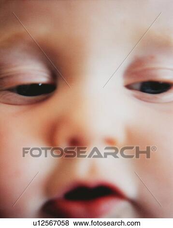 Baby's face View Large Photo Image Stock Photo - Baby's face. Fotosearch