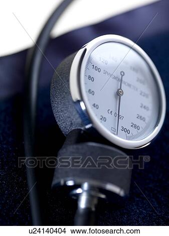 Picture - Blood pressure gauge. Fotosearch