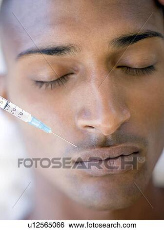 BOTOX® injection View Large Photo Image Stock Photograph - BOTOX® injection. Fotosearch