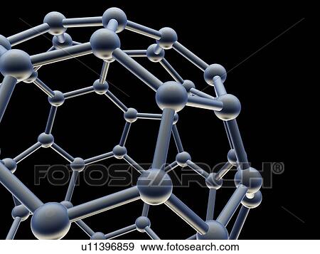 Buckminsterfullerene molecule View Large Photo Image Stock Photo - Buckminsterfullerene molecule. Fotosearch