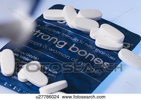 Calcium tablets View Large Photo Image Picture - Calcium tablets. Fotosearch