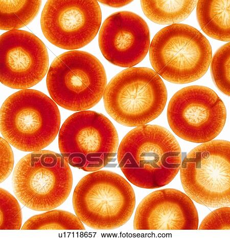 Stock Photo - Carrot slices. Fotosearch