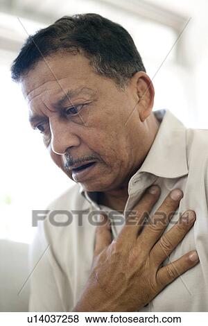 Stock Photo - Chest pain. Fotosearch