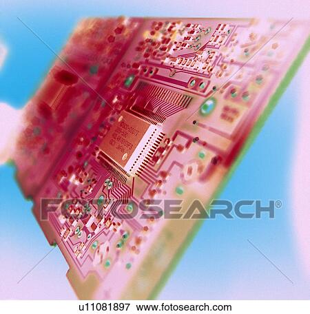 Stock Photo - Circuit board. Fotosearch