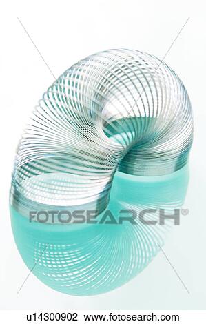 Stock Image - Coiled Toy. Fotosearch