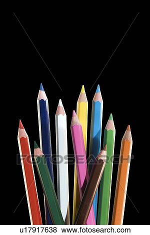 Stock Photo - Colouring pencils. Fotosearch