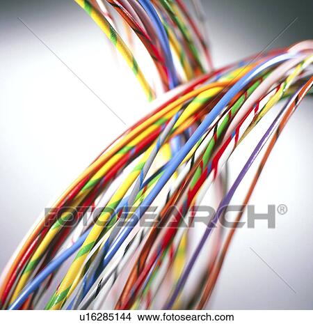 Computer cables View Large Photo Image Picture - Computer cables. Fotosearch