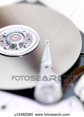 Stock Image - Computer hard disc. Fotosearch