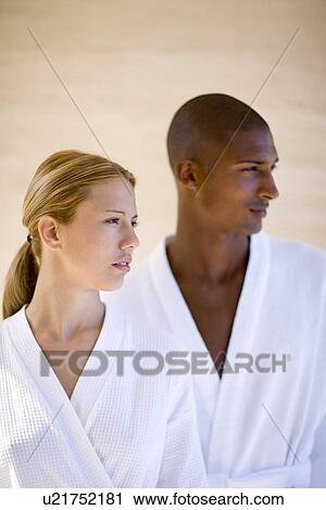 Couple at a spa View Large Photo Image Stock Image - Couple at a spa. Fotosearch