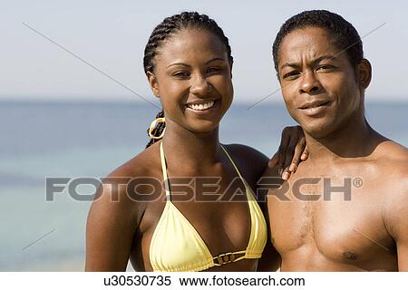 Stock Photography - Couple on holiday. Fotosearch
