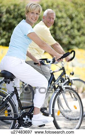 Stock Photo - Cyclists. Fotosearch