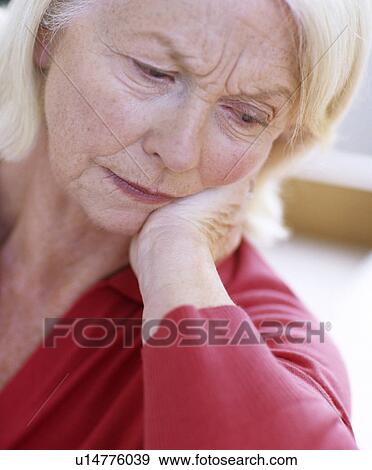 Stock Photo - Depressed woman. Fotosearch