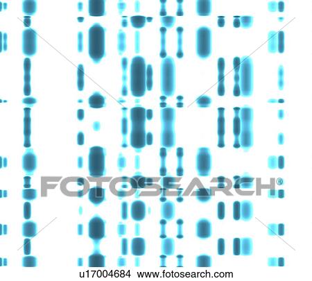 DNA autoradiogram, artwork View Large Photo Image Picture - DNA autoradiogram, artwork. Fotosearch