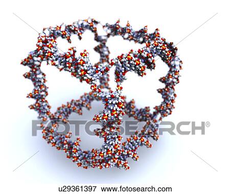 Stock Photo - DNA cube, artwork. Fotosearch