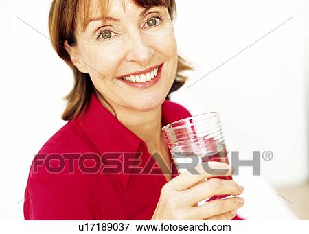 Stock Photo - Drinking water. Fotosearch