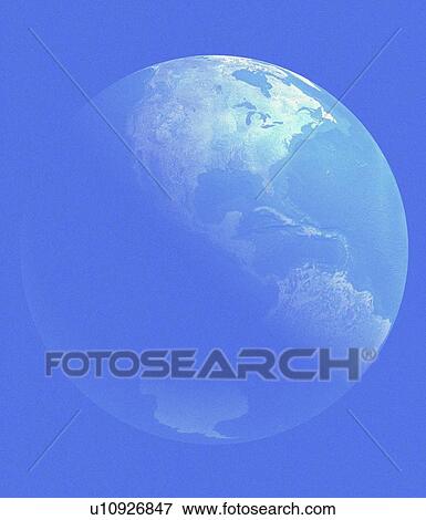 Earth View Large Photo Image Stock Photo - Earth. Fotosearch
