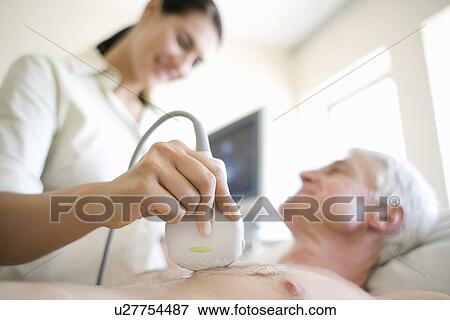 Echocardiography View Large Photo Image Stock Photo - Echocardiography. Fotosearch