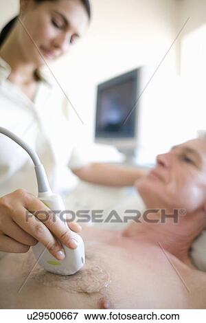 Echocardiography View Large Photo Image Stock Photo - Echocardiography. Fotosearch