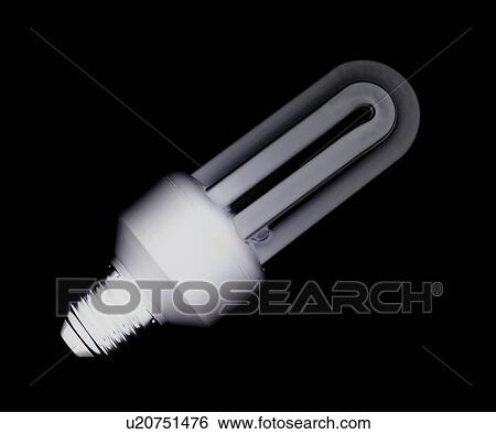 Stock Photograph - Energy-saving light bulb. Fotosearch