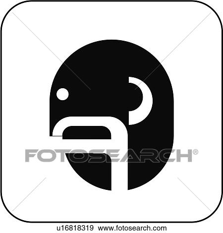 Stock Photo - ENT medicine symbol, artwork. Fotosearch