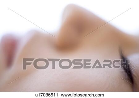 Stock Image - Face of a woman. Fotosearch