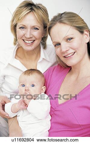 Picture - Family generations. Fotosearch