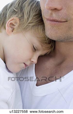 Father and son View Large Photo Image Stock Photo - Father and son. Fotosearch