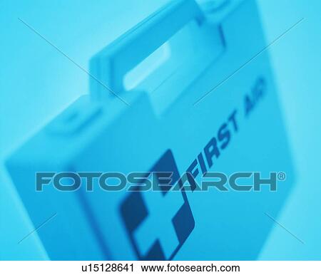 Stock Image - First aid kit. Fotosearch