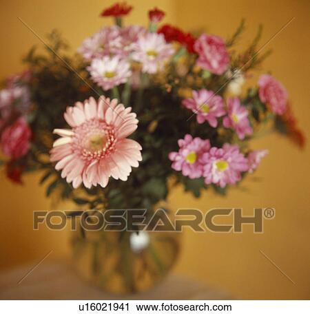 Stock Image - Flowers in a vase. Fotosearch