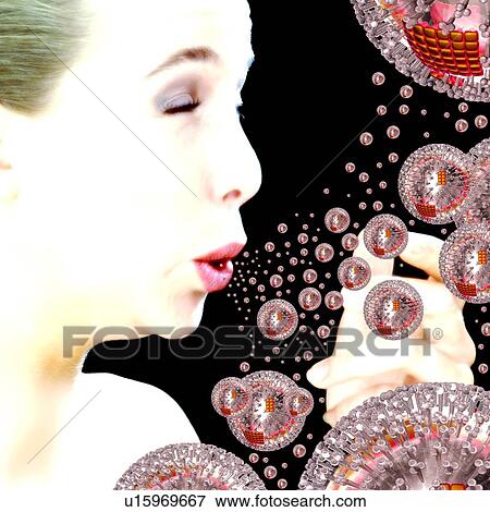 Flu virus spreading, artwork View Large Photo Image Stock Photo - Flu virus spreading, artwork. Fotosearch