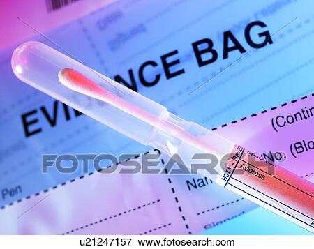 Stock Photo - Forensic evidence. Fotosearch