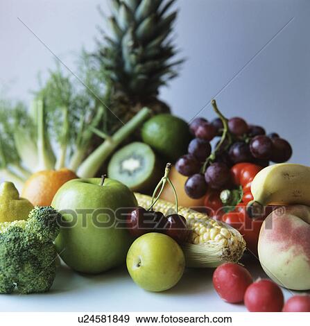 Fruit and vegetables View Large Photo Image Stock Photo - Fruit and vegetables. Fotosearch