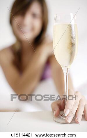 Glass of champagne View Large Photo Image Stock Image - Glass of champagne. Fotosearch