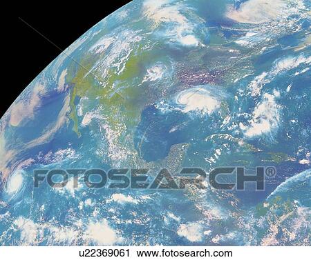 GOES image of North & Central America View Large Photo Image Stock Image - GOES image of North & Central America. Fotosearch
