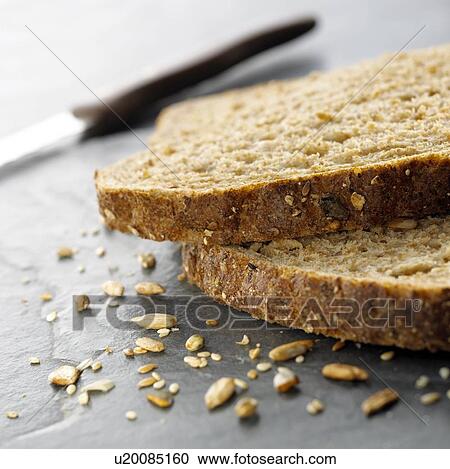 Stock Image - Granary bread. Fotosearch